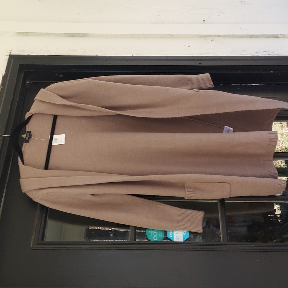 Taupe long sweater
